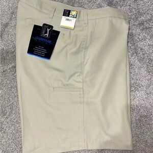 PGA Tour Premium Microfiber Beige Men’s 44 Clubhouse Shorts - New (A1)